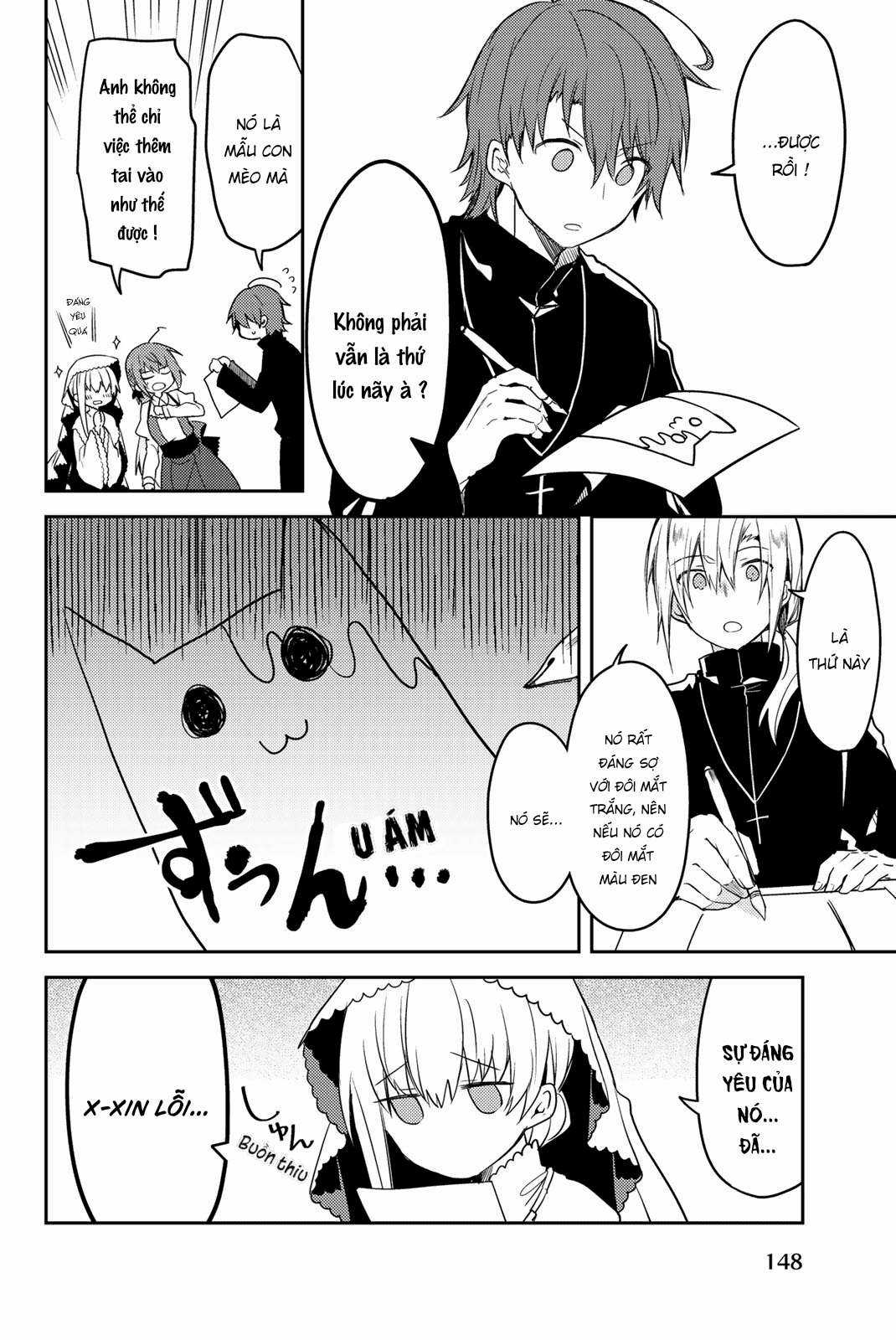 Shiro Seijo to Kuro Bokushi Chapter 19.5 trang 3