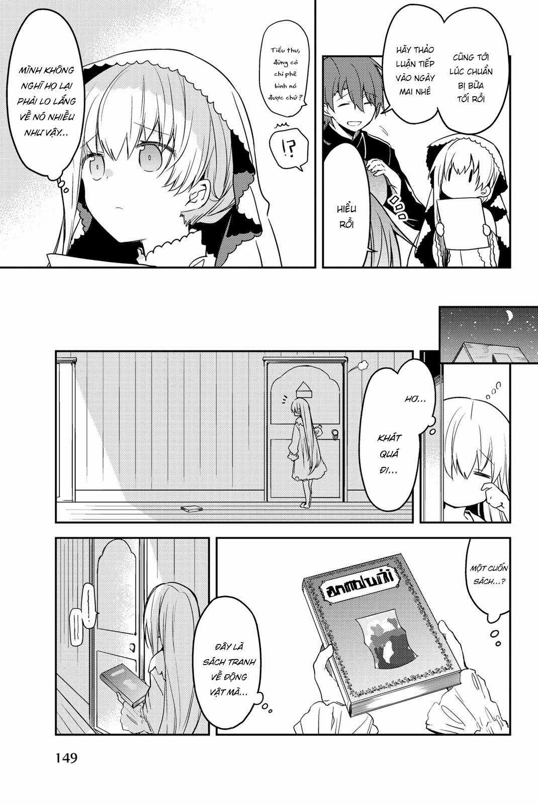 Shiro Seijo to Kuro Bokushi Chapter 19.5 trang 4