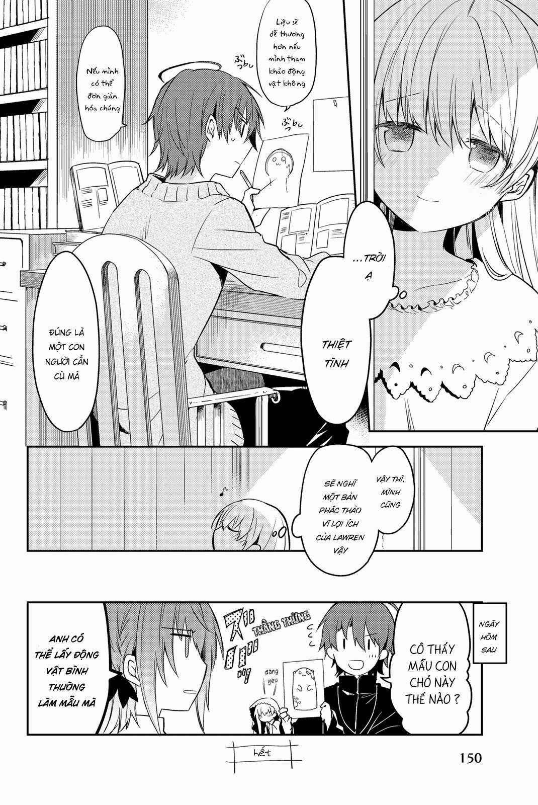 Shiro Seijo to Kuro Bokushi Chapter 19.5 trang 5