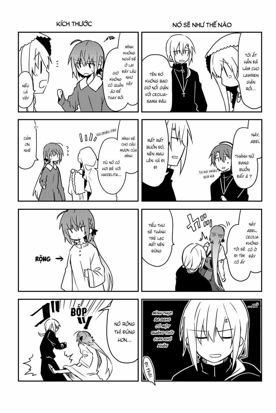 Shiro Seijo to Kuro Bokushi Chapter 19.5 trang 6