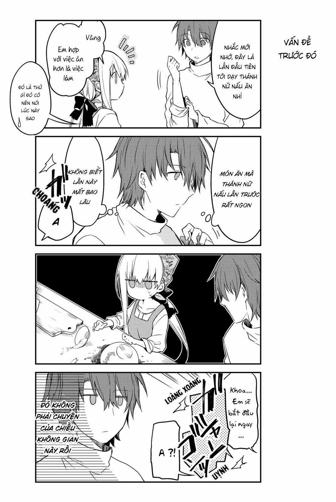 Shiro Seijo to Kuro Bokushi Chapter 19 trang 11