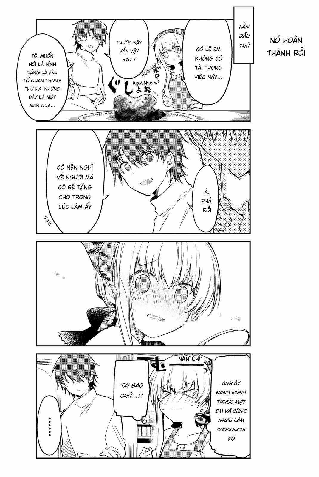 Shiro Seijo to Kuro Bokushi Chapter 19 trang 12