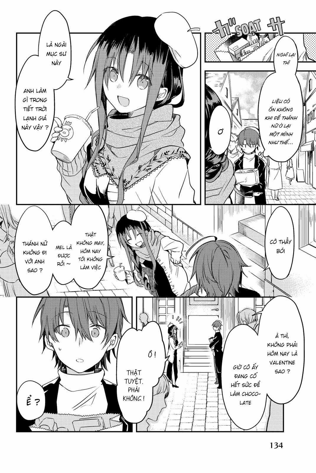 Shiro Seijo to Kuro Bokushi Chapter 19 trang 16