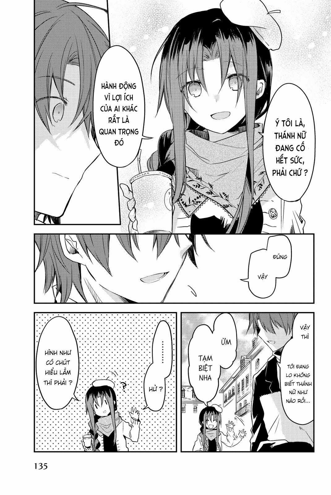 Shiro Seijo to Kuro Bokushi Chapter 19 trang 17