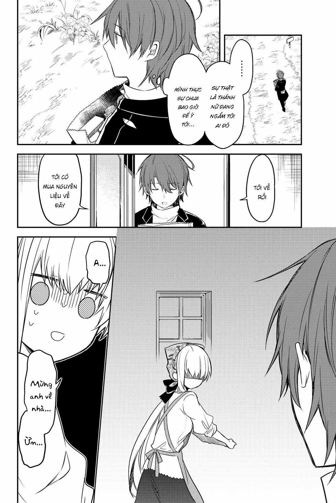 Shiro Seijo to Kuro Bokushi Chapter 19 trang 18