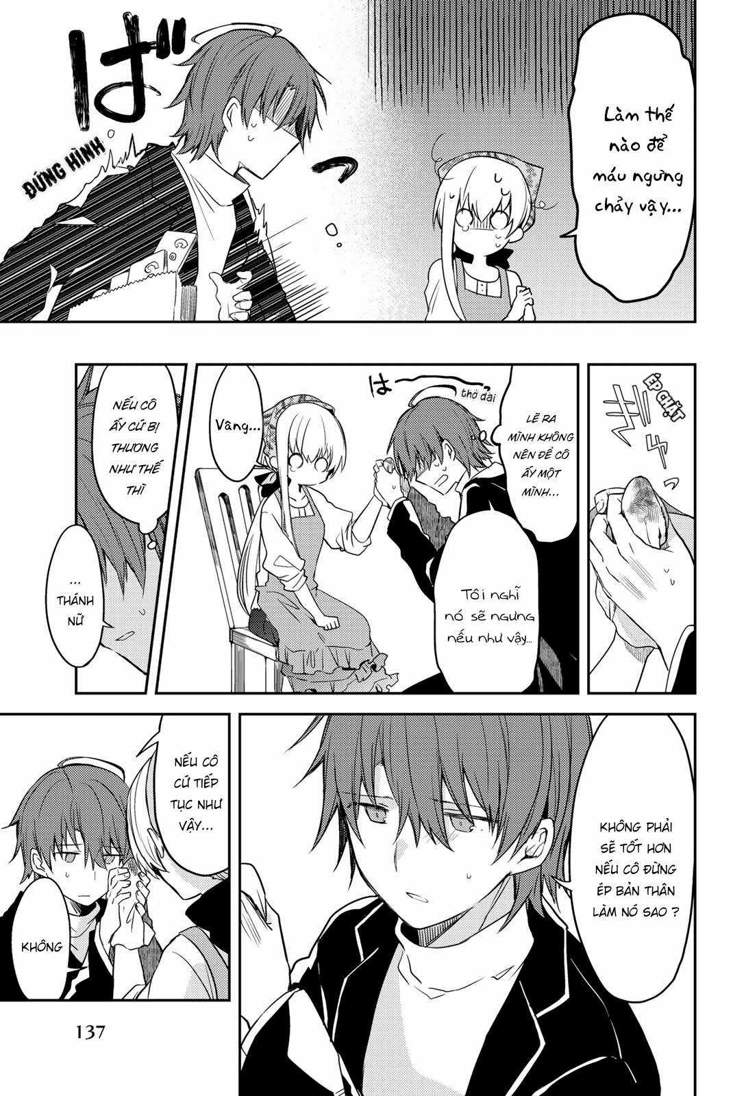 Shiro Seijo to Kuro Bokushi Chapter 19 trang 19