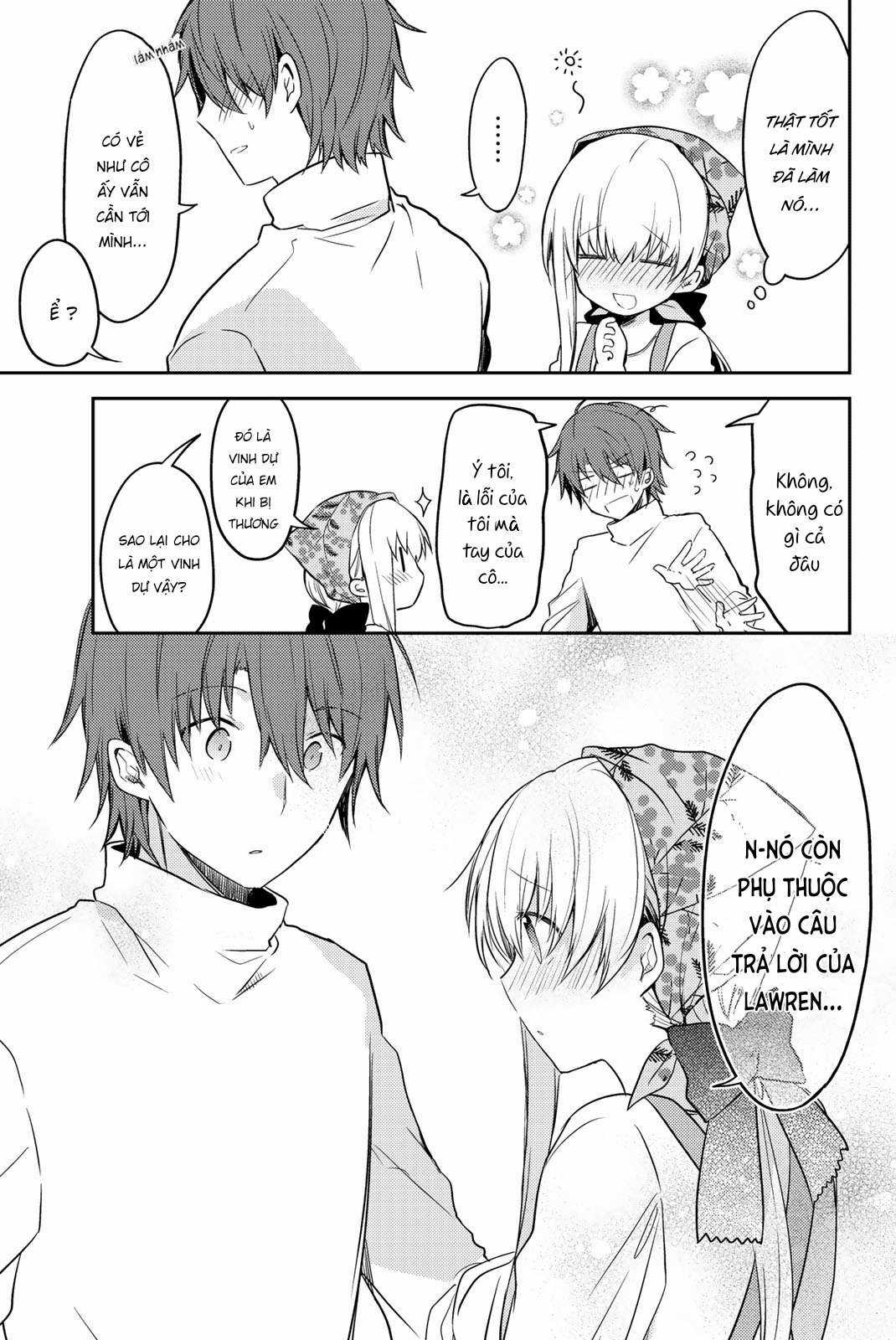 Shiro Seijo to Kuro Bokushi Chapter 19 trang 25