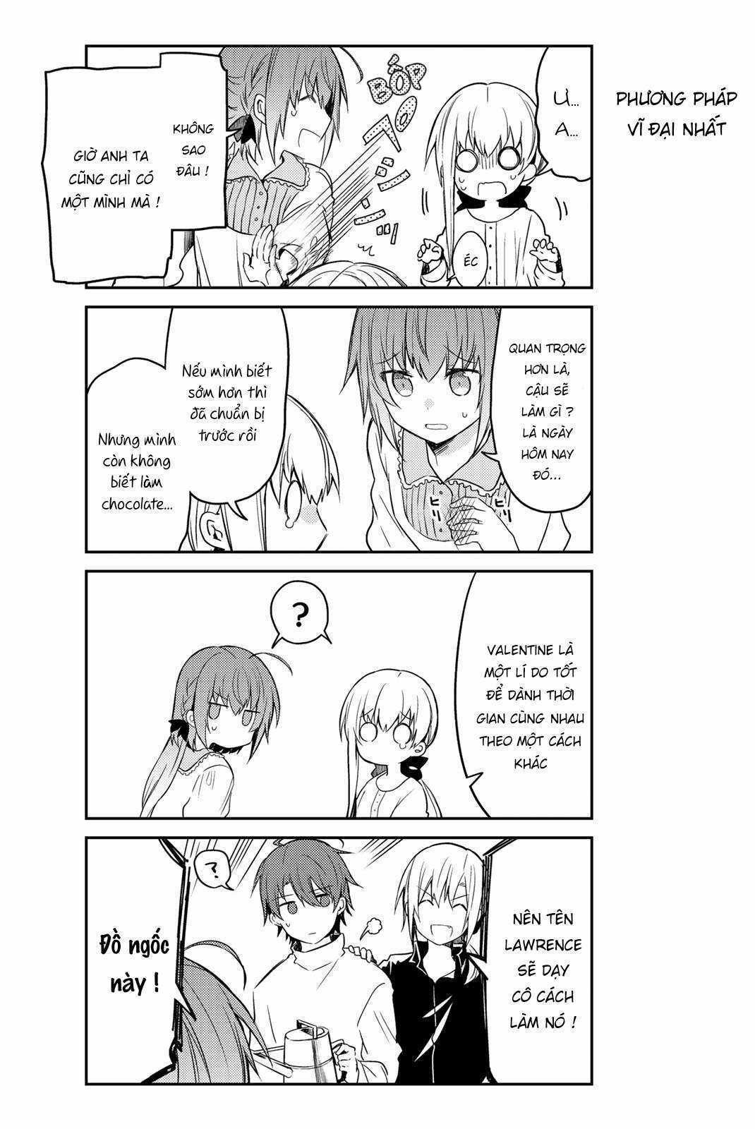 Shiro Seijo to Kuro Bokushi Chapter 19 trang 4