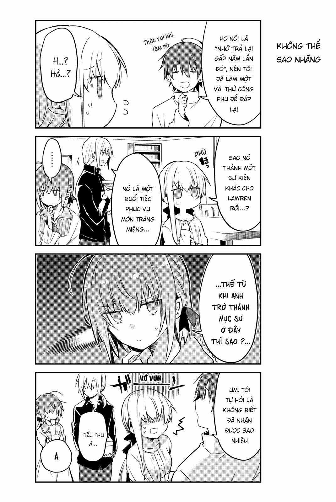 Shiro Seijo to Kuro Bokushi Chapter 19 trang 7