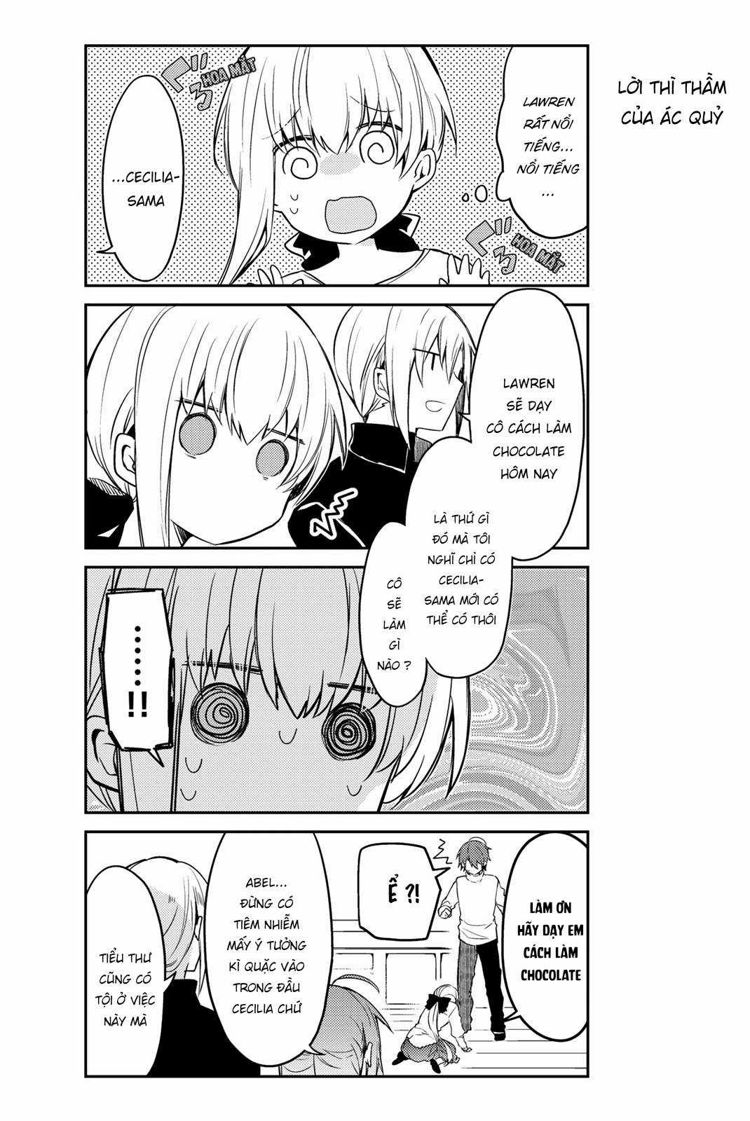 Shiro Seijo to Kuro Bokushi Chapter 19 trang 8