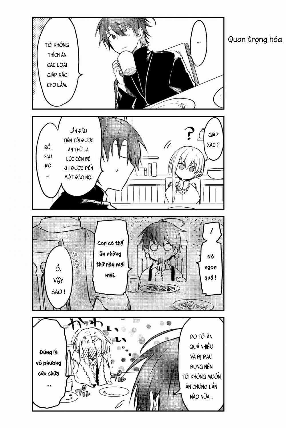 Shiro Seijo to Kuro Bokushi Chapter 2 trang 10