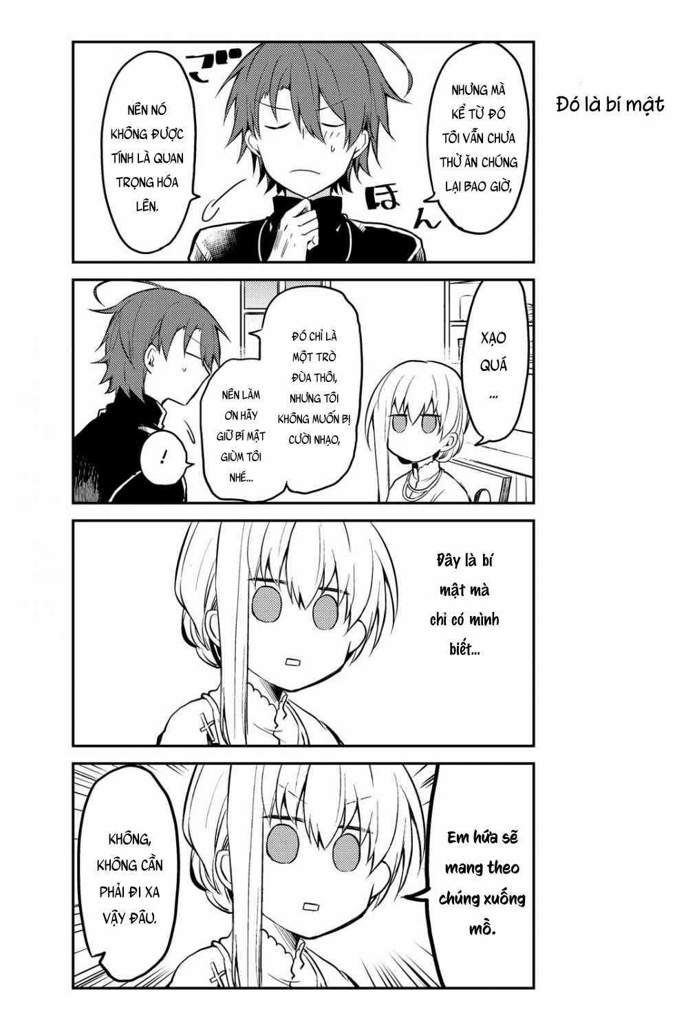 Shiro Seijo to Kuro Bokushi Chapter 2 trang 11