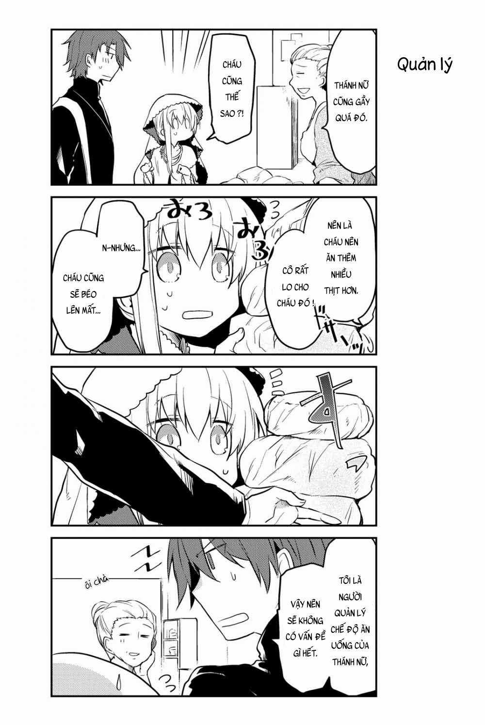 Shiro Seijo to Kuro Bokushi Chapter 2 trang 15