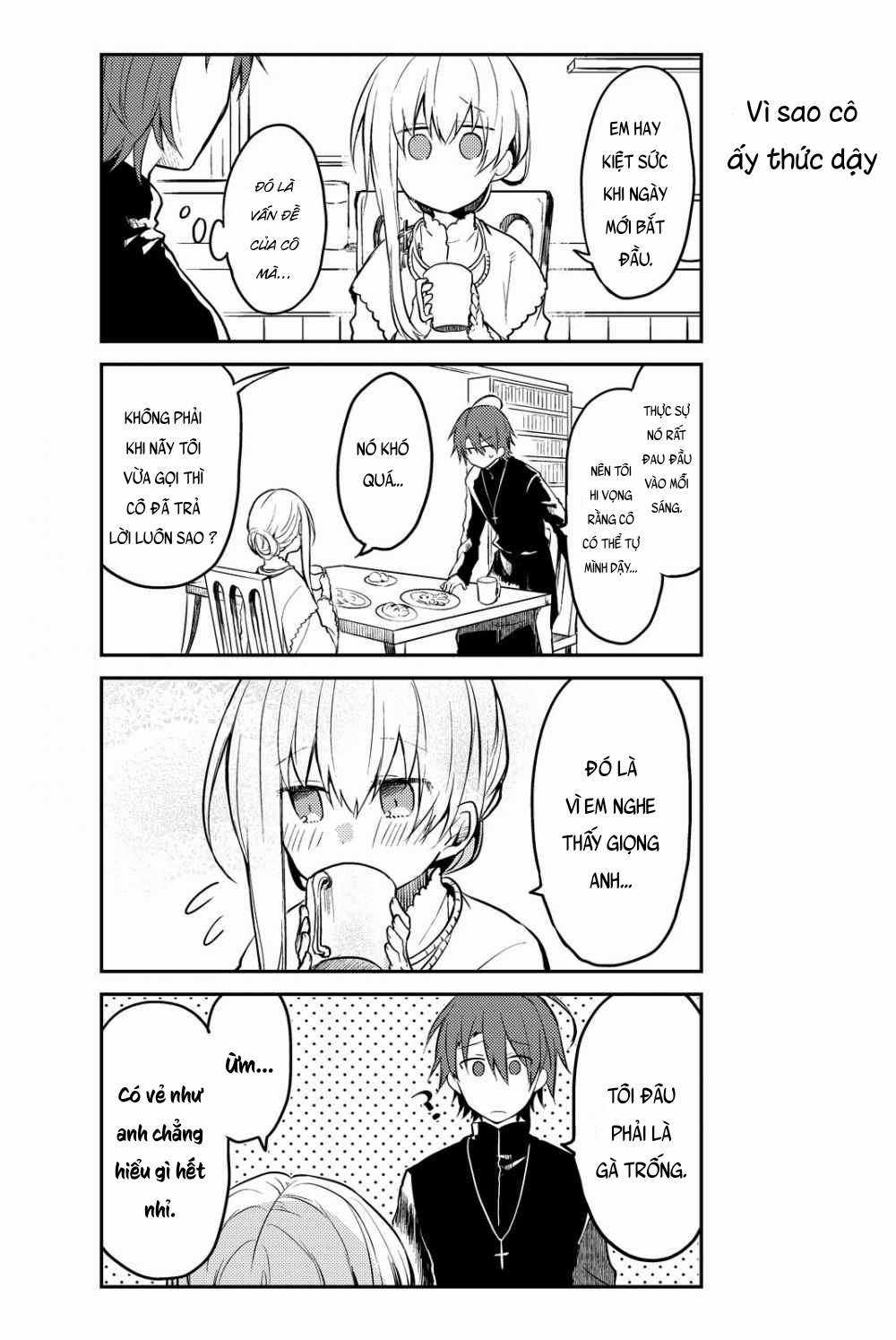 Shiro Seijo to Kuro Bokushi Chapter 2 trang 6