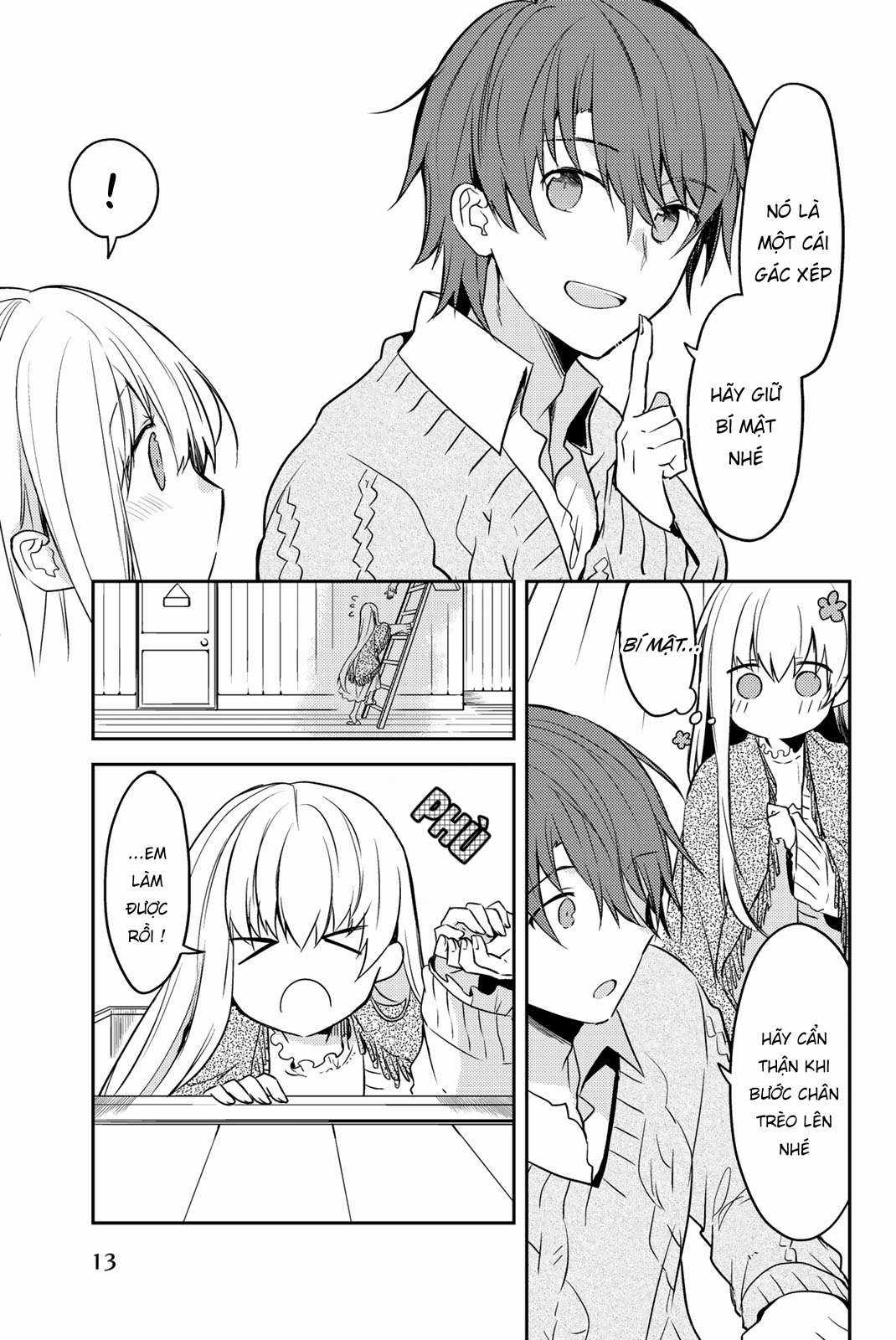 Shiro Seijo to Kuro Bokushi Chapter 20 trang 12