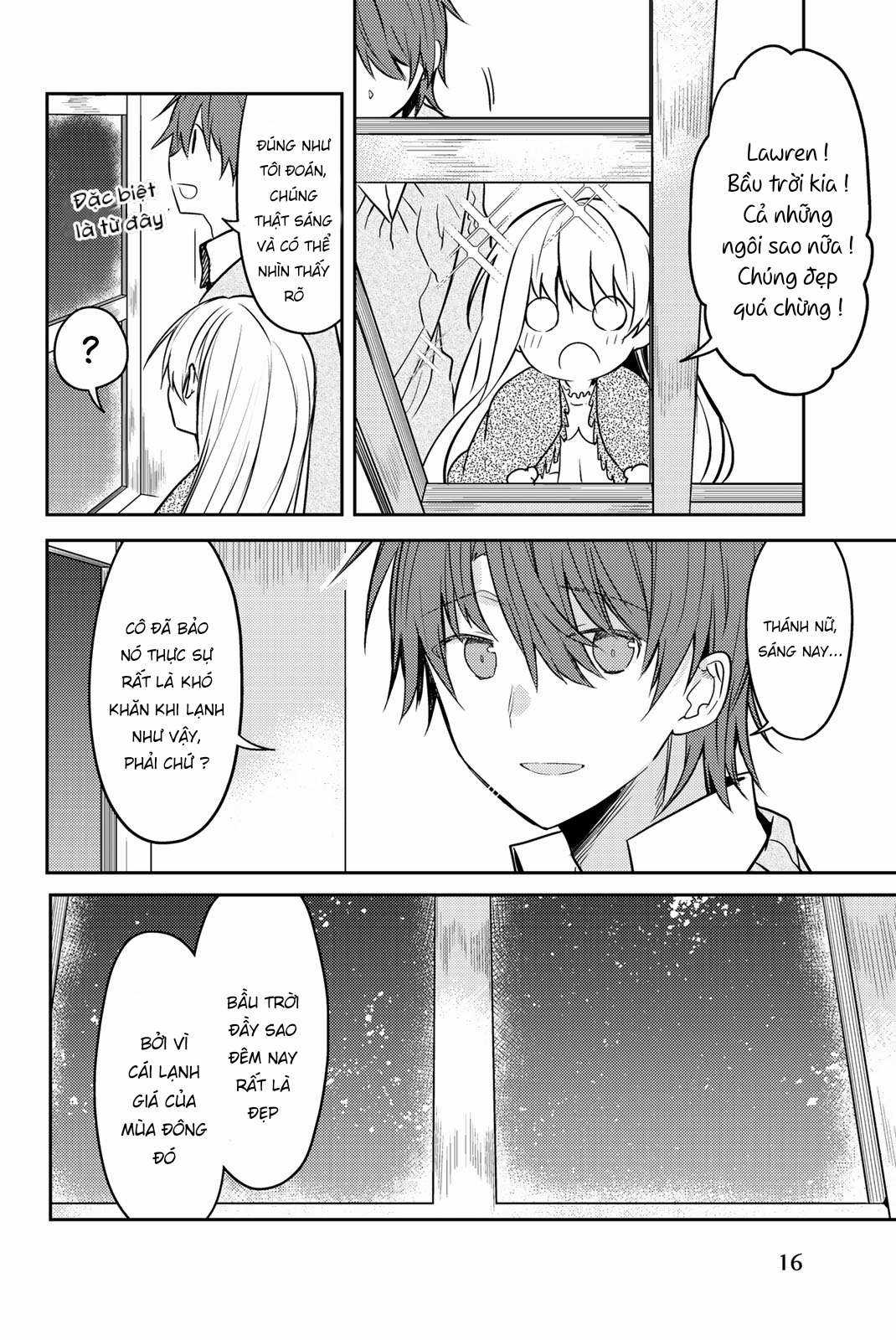 Shiro Seijo to Kuro Bokushi Chapter 20 trang 15