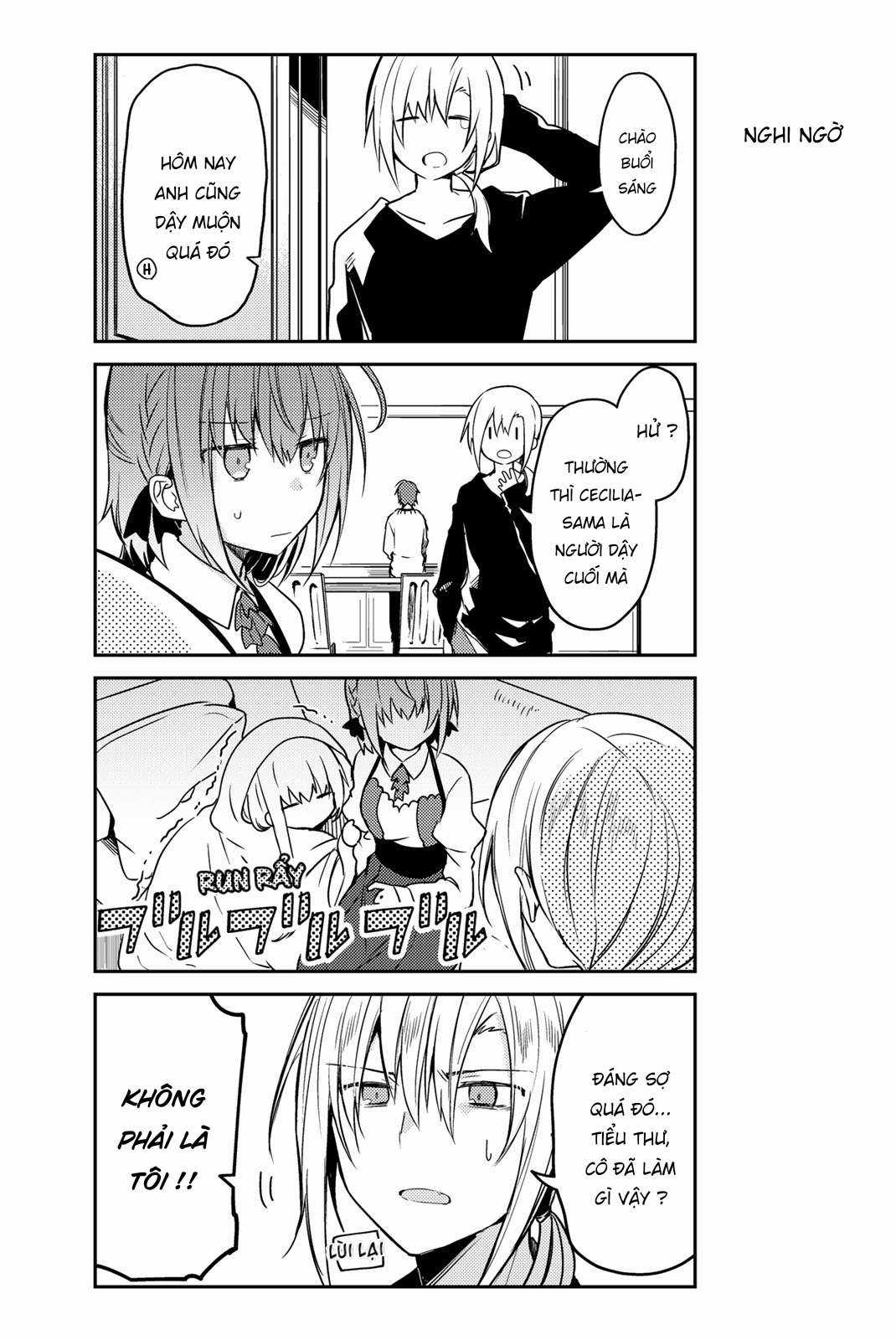 Shiro Seijo to Kuro Bokushi Chapter 20 trang 8