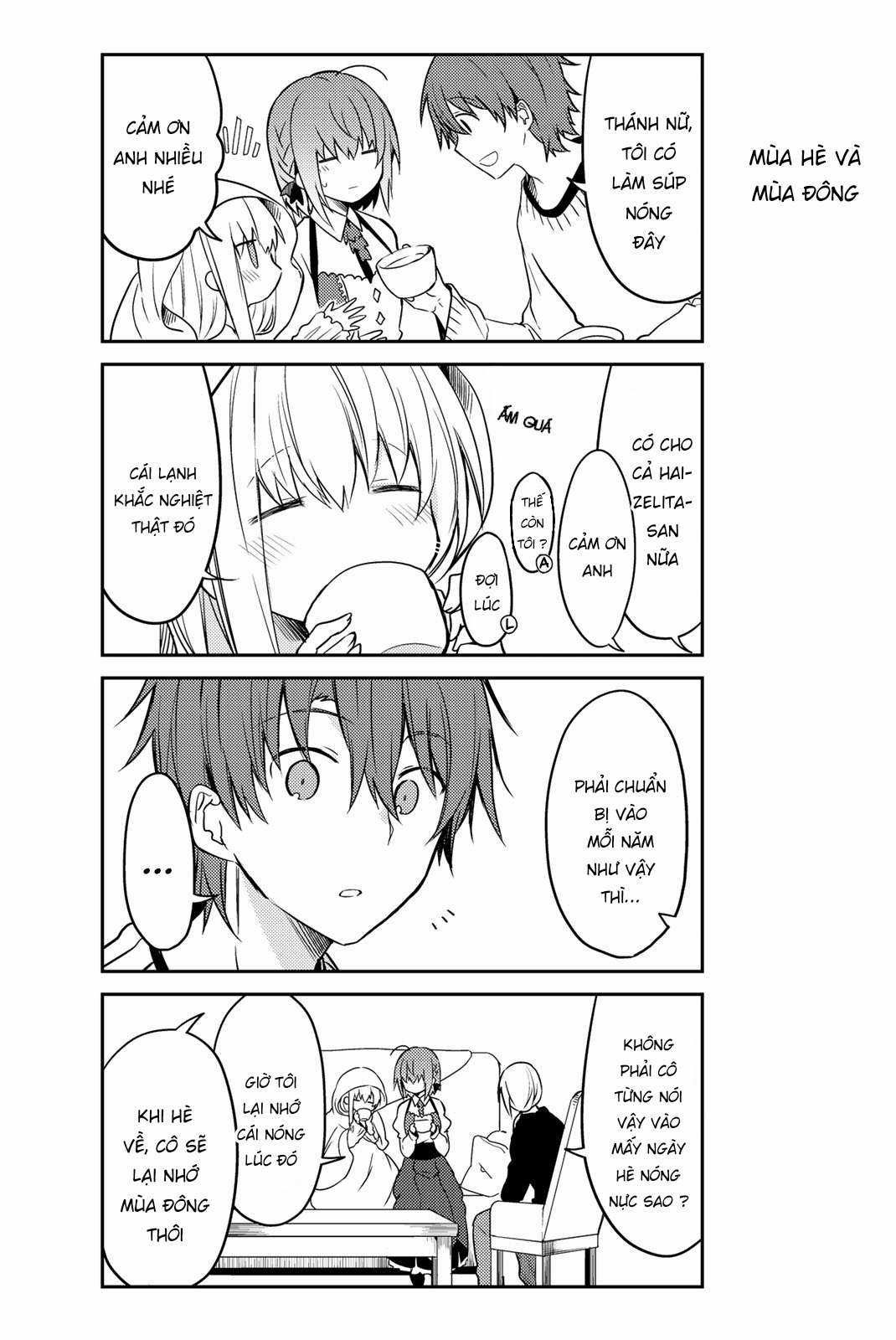 Shiro Seijo to Kuro Bokushi Chapter 20 trang 9