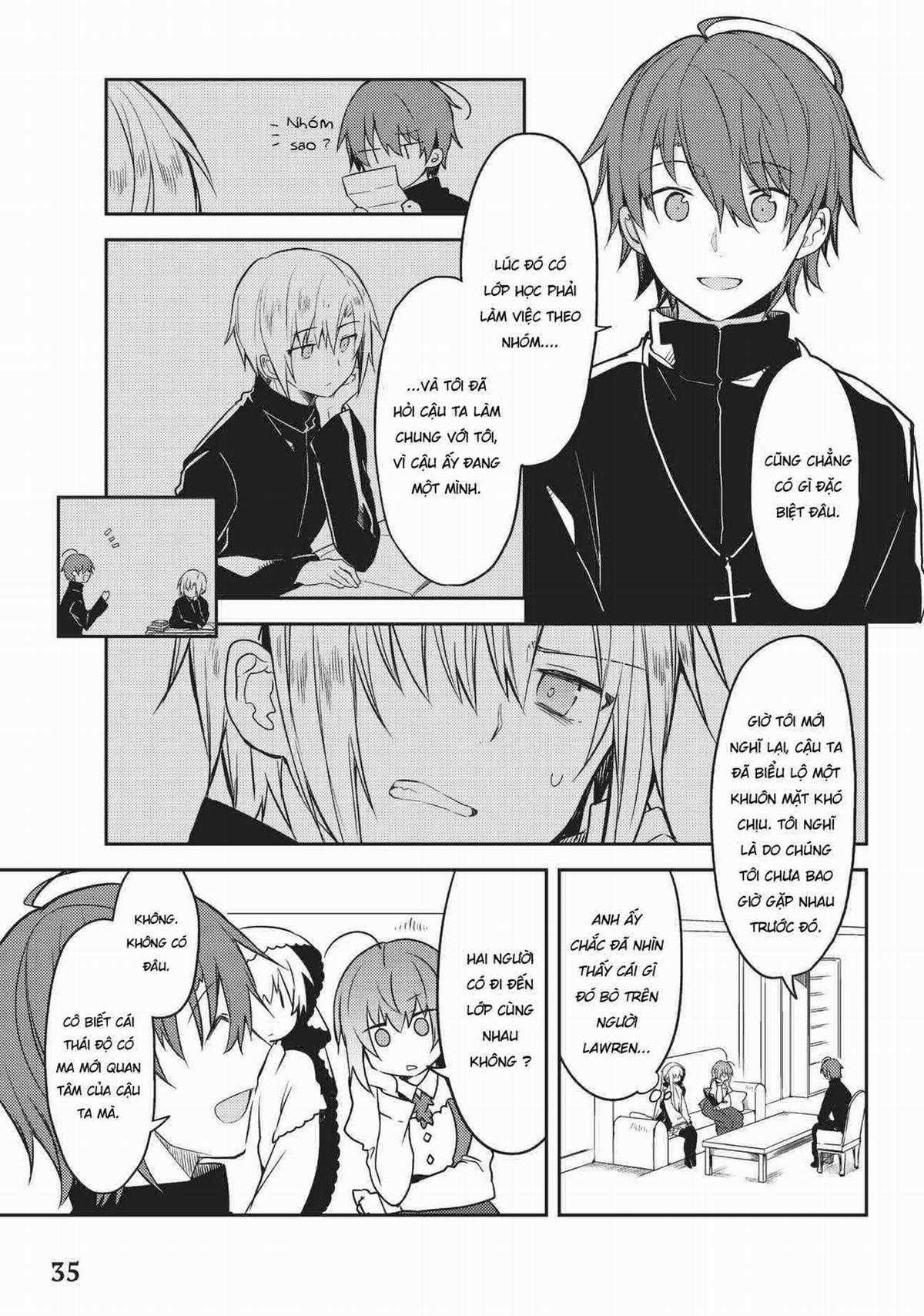 Shiro Seijo to Kuro Bokushi Chapter 21 trang 11