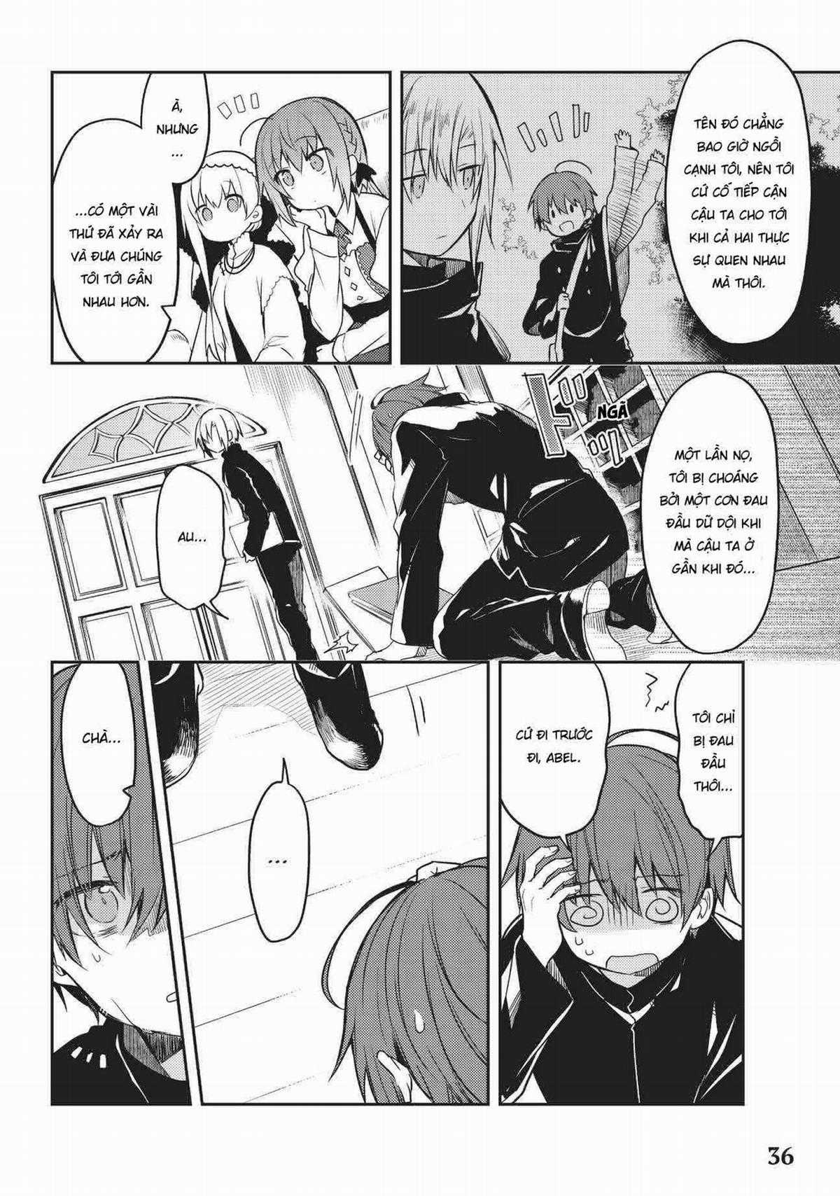 Shiro Seijo to Kuro Bokushi Chapter 21 trang 12