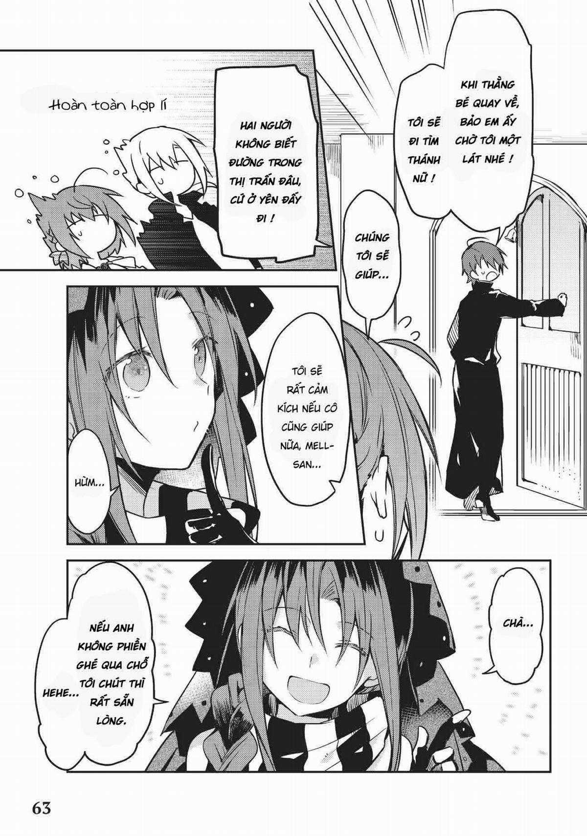 Shiro Seijo to Kuro Bokushi Chapter 22 trang 17