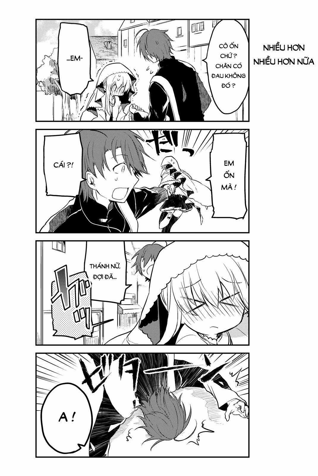 Shiro Seijo to Kuro Bokushi Chapter 3 trang 10