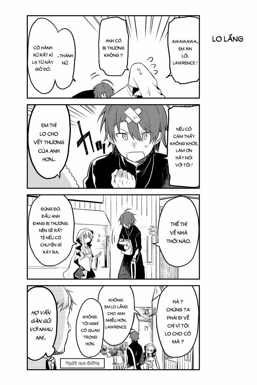 Shiro Seijo to Kuro Bokushi Chapter 3 trang 11