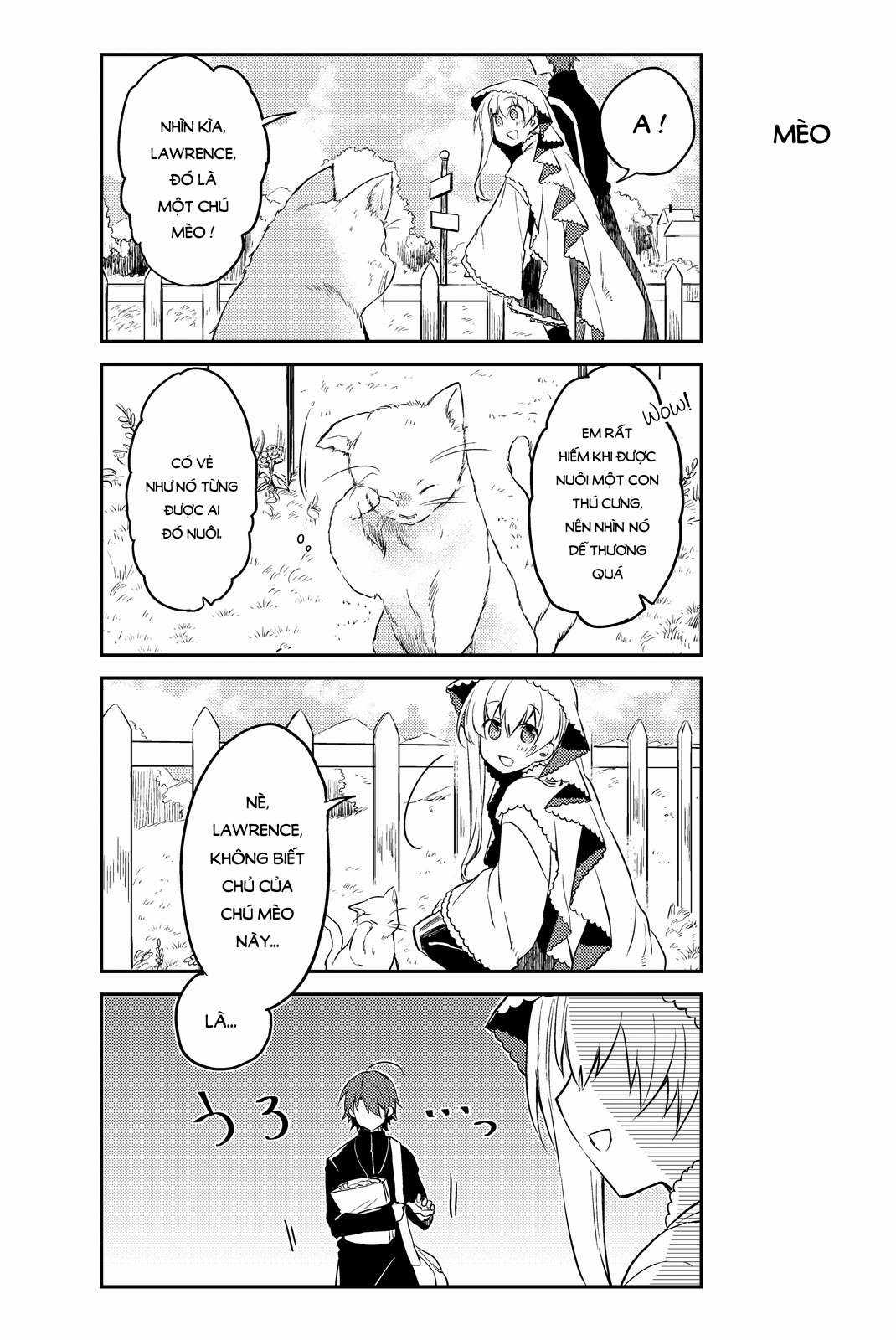 Shiro Seijo to Kuro Bokushi Chapter 3 trang 12