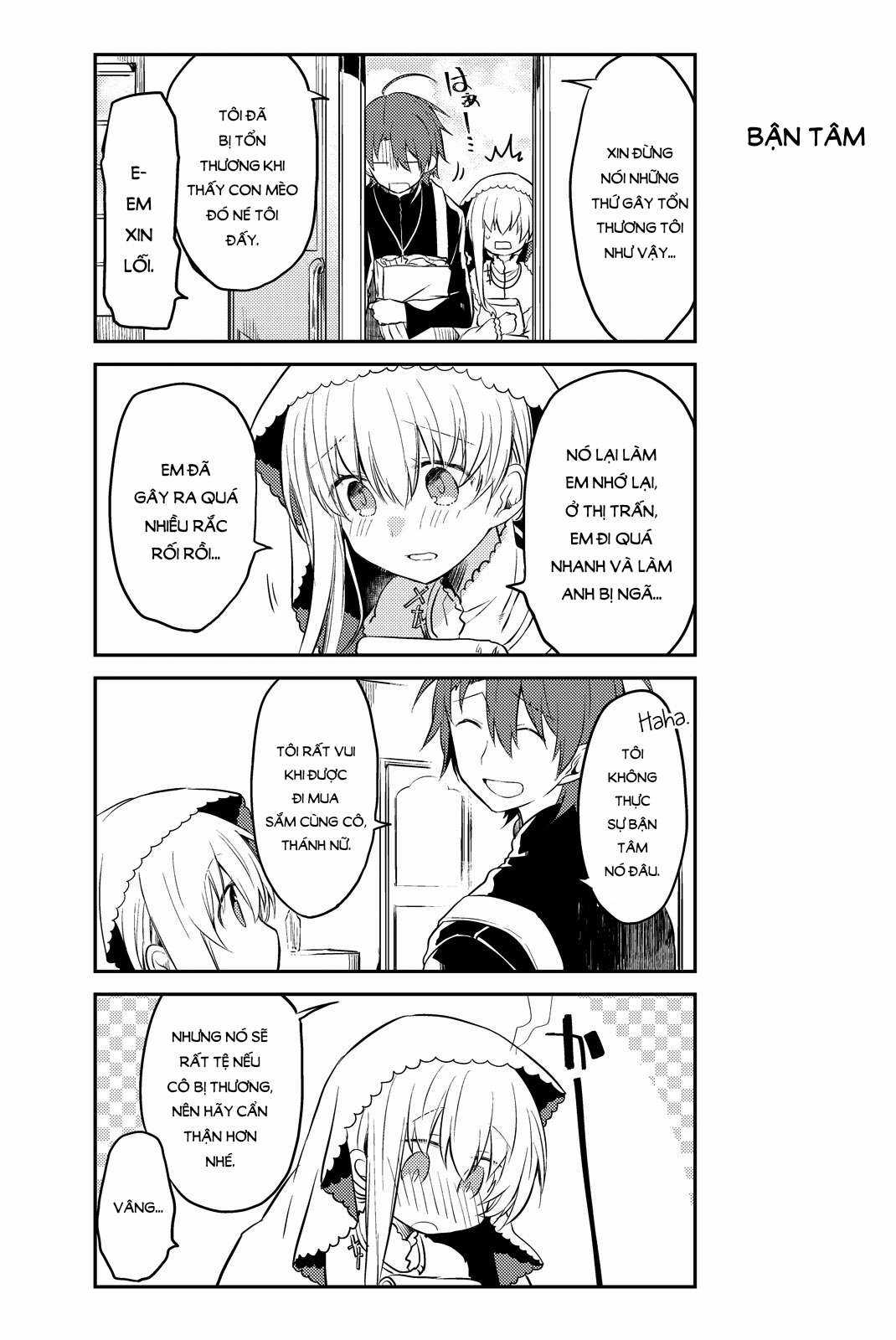 Shiro Seijo to Kuro Bokushi Chapter 3 trang 15