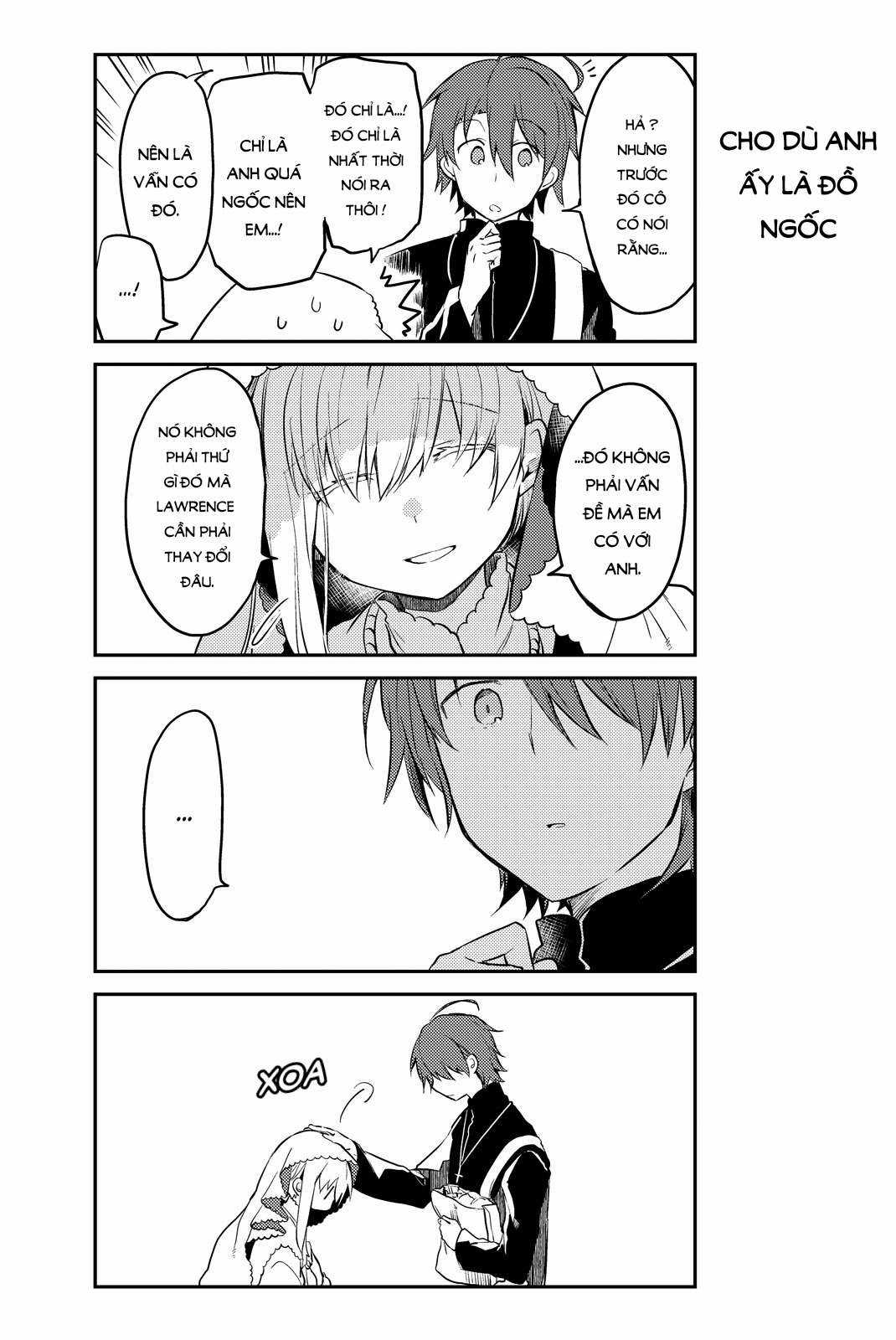 Shiro Seijo to Kuro Bokushi Chapter 3 trang 17