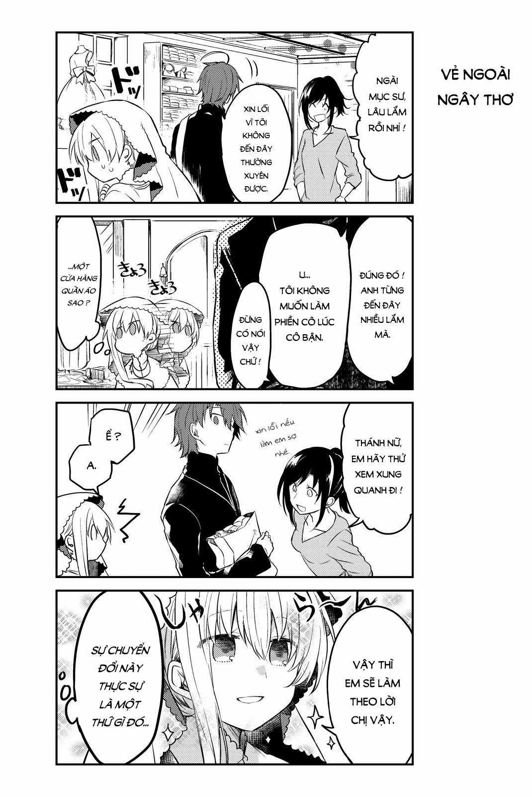 Shiro Seijo to Kuro Bokushi Chapter 3 trang 3