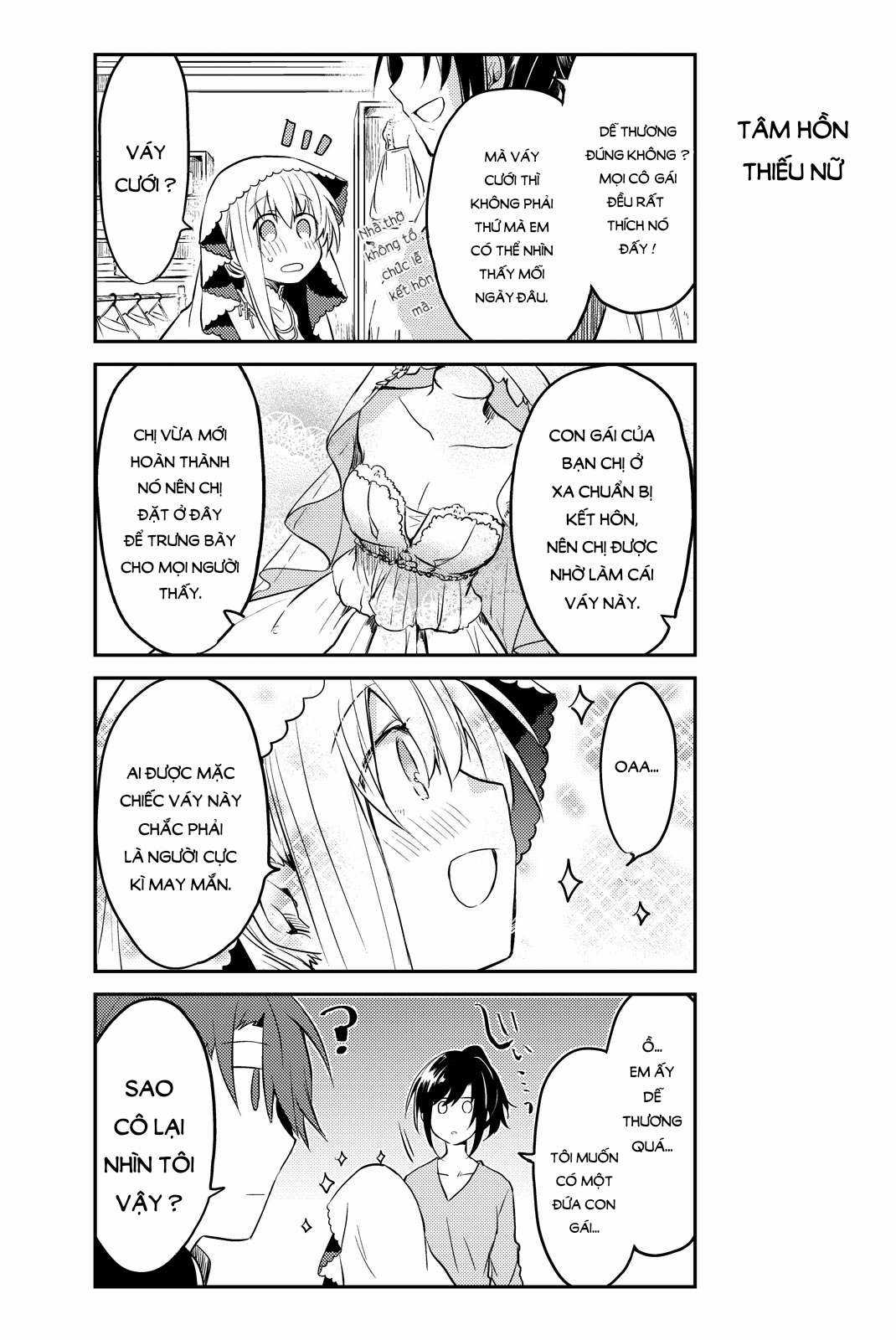 Shiro Seijo to Kuro Bokushi Chapter 3 trang 5