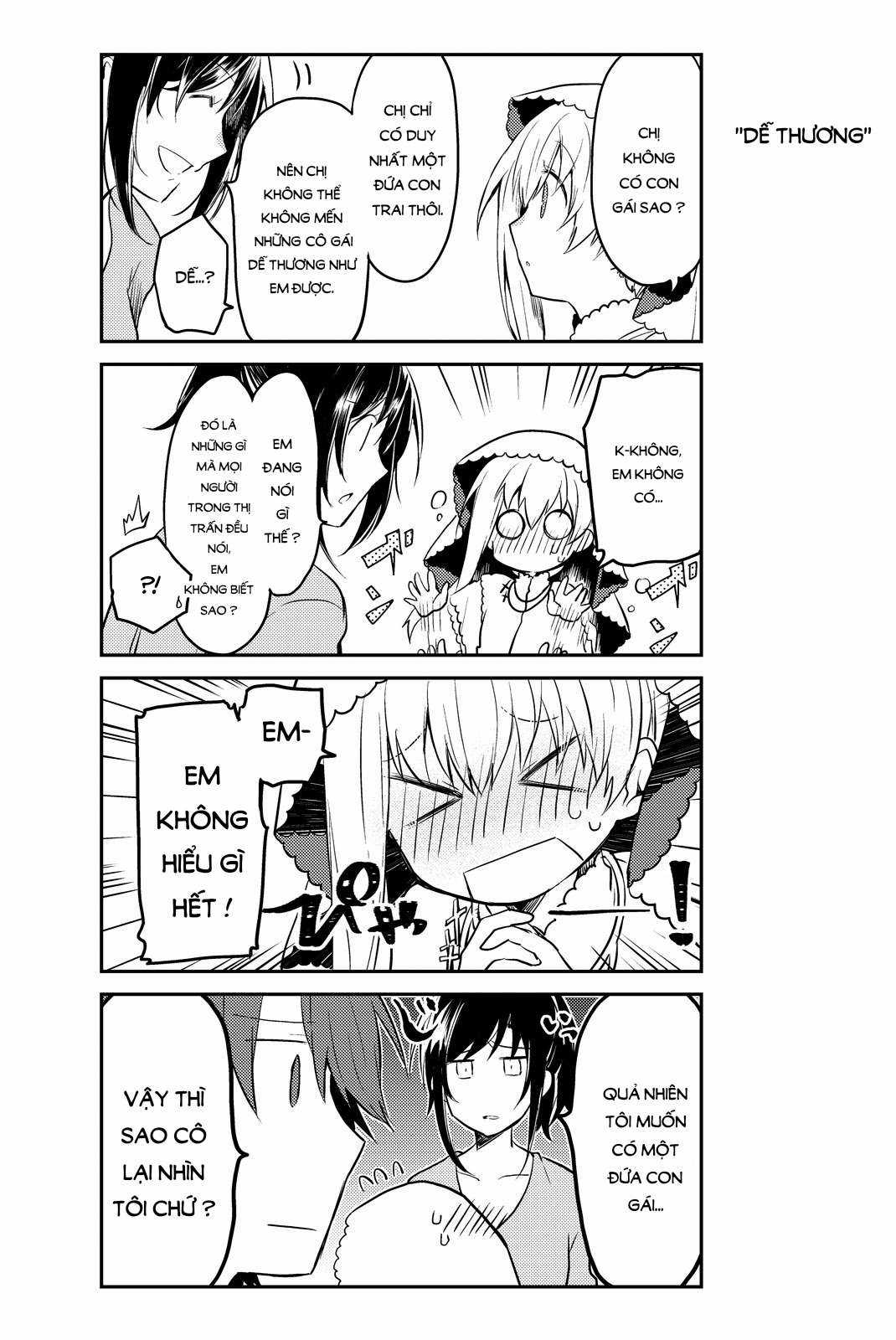 Shiro Seijo to Kuro Bokushi Chapter 3 trang 6