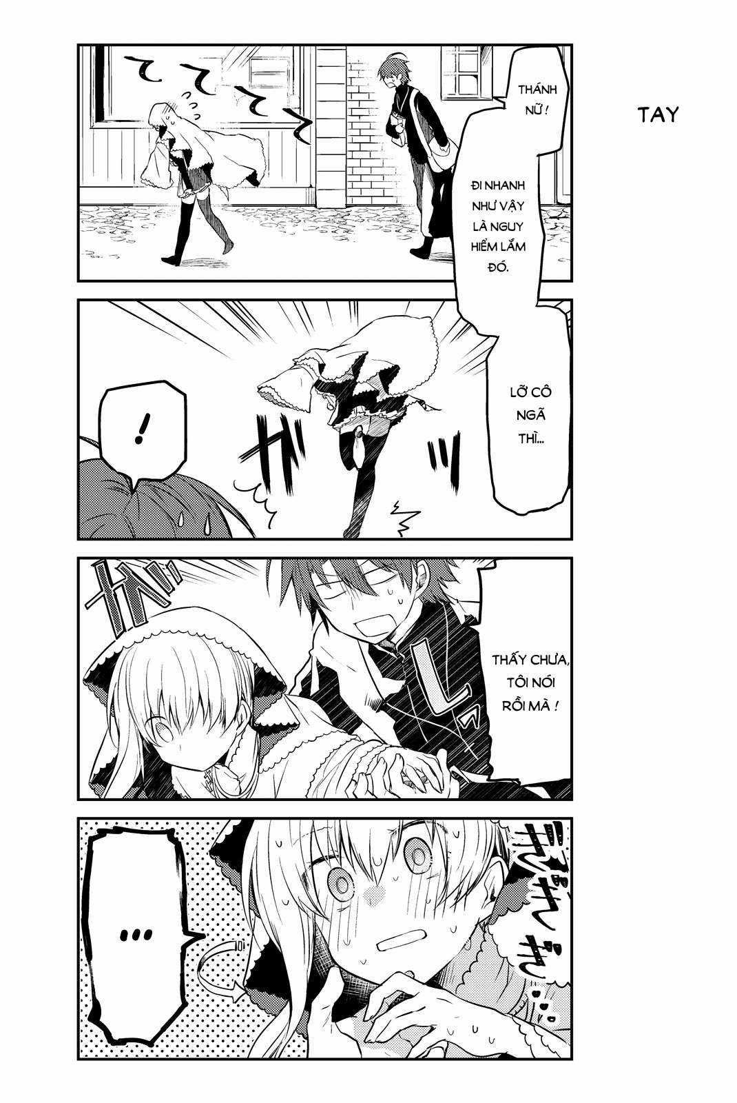 Shiro Seijo to Kuro Bokushi Chapter 3 trang 9