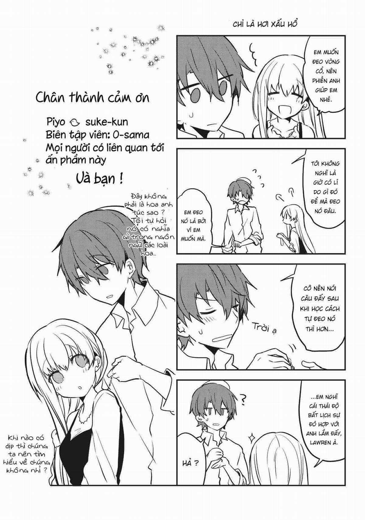 Shiro Seijo to Kuro Bokushi Chapter 32.5 trang 7