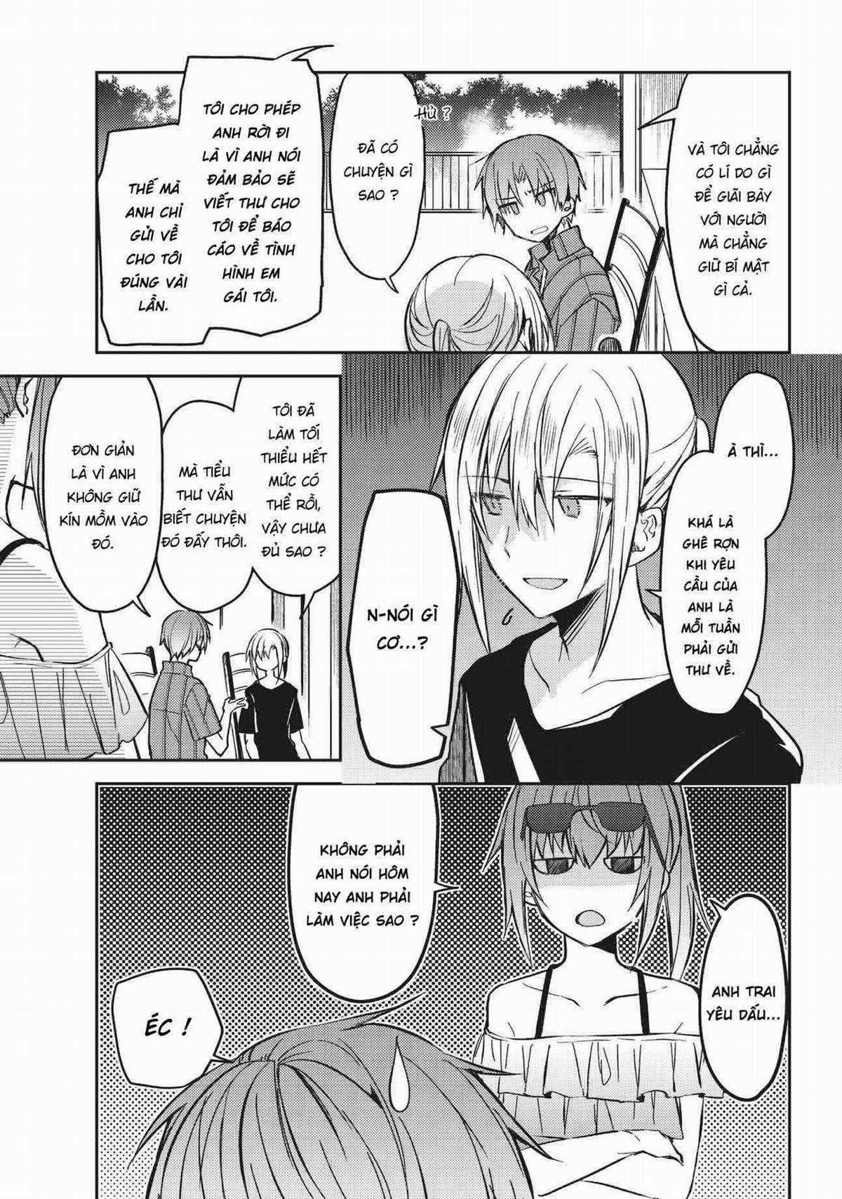 Shiro Seijo to Kuro Bokushi Chapter 32 trang 14