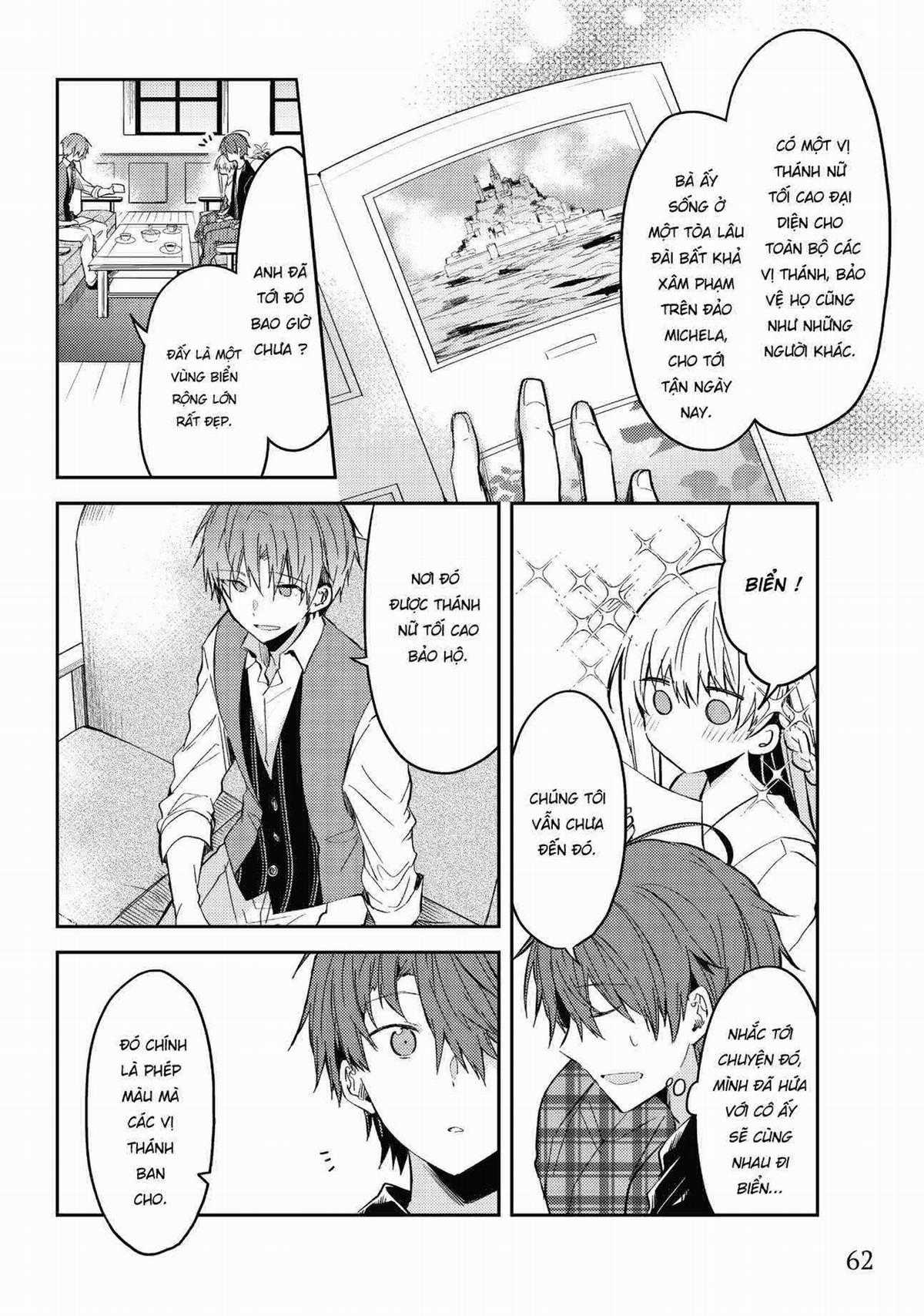 Shiro Seijo to Kuro Bokushi Chapter 35 trang 10