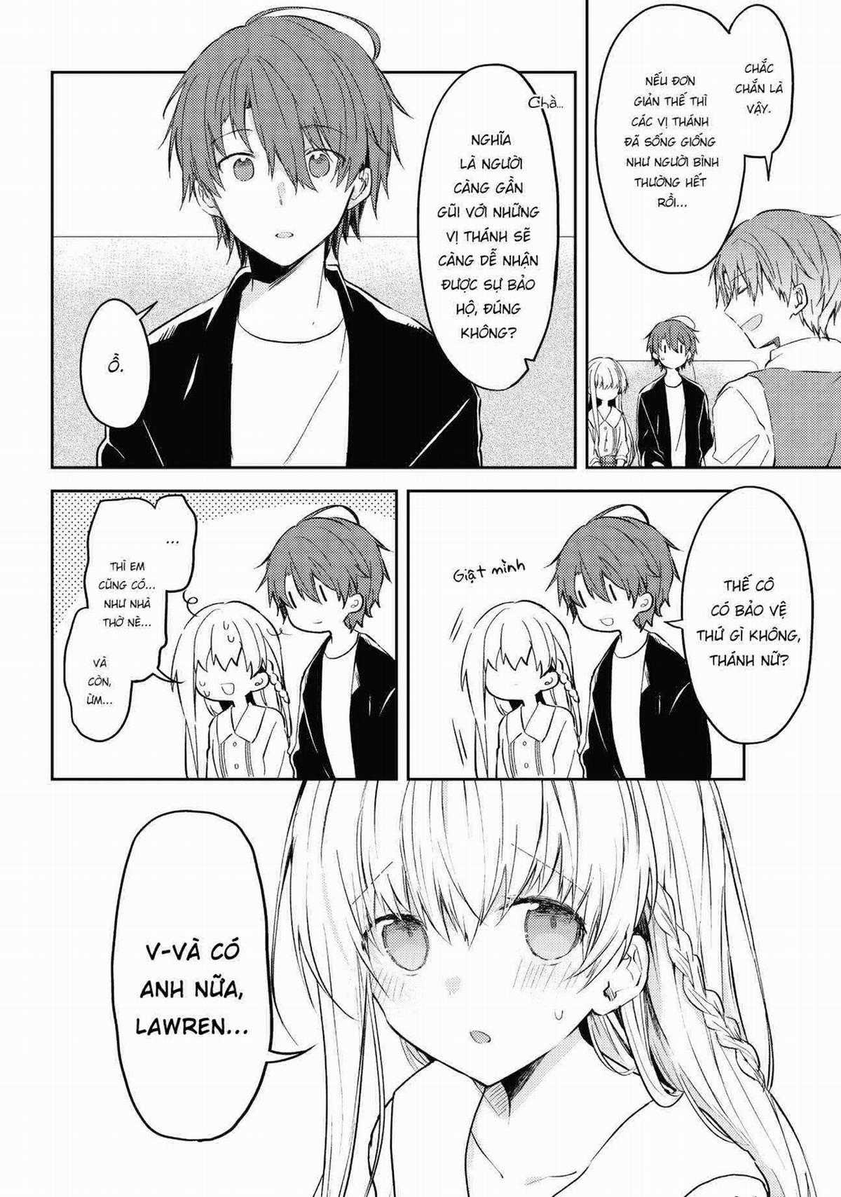 Shiro Seijo to Kuro Bokushi Chapter 35 trang 12