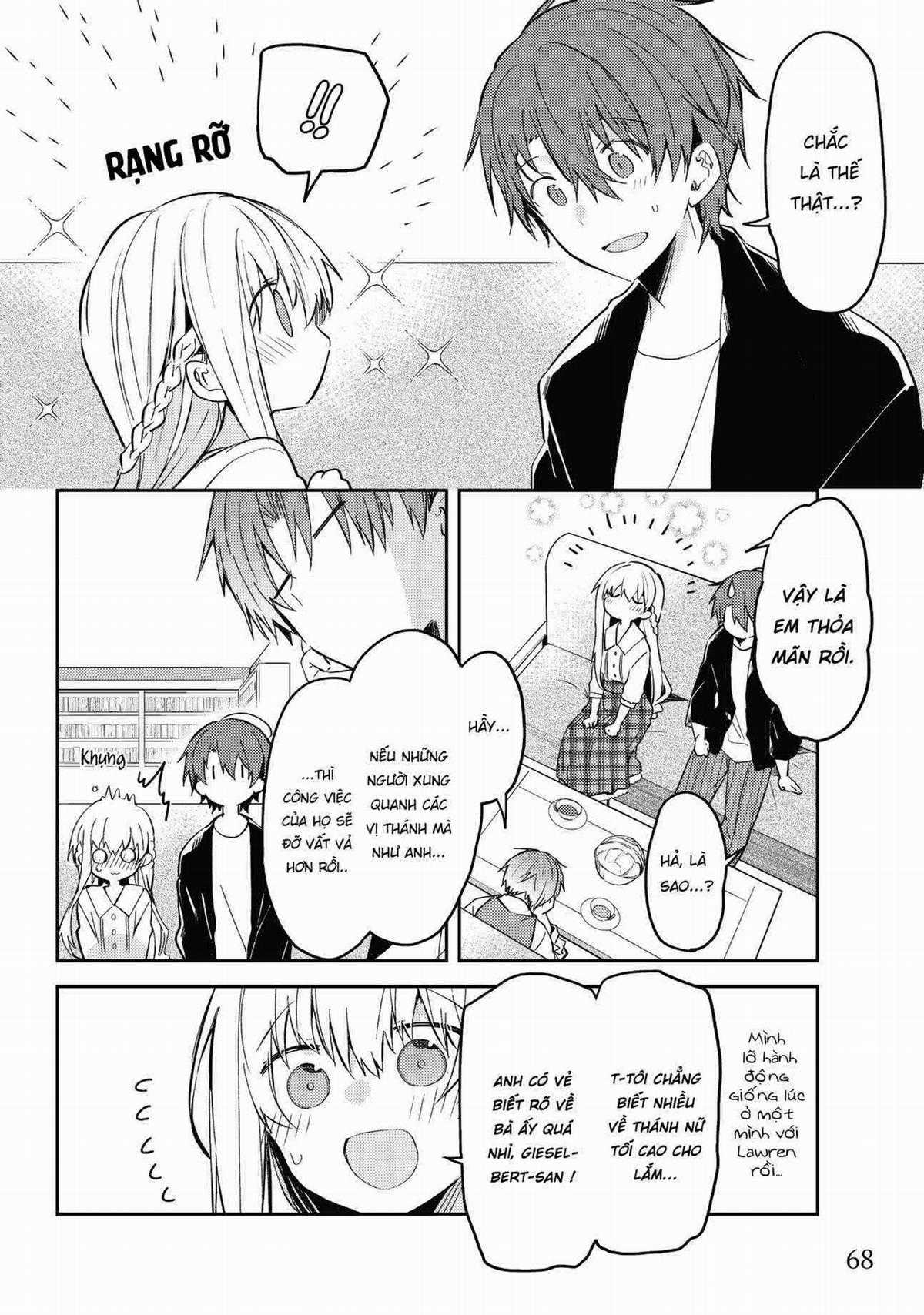 Shiro Seijo to Kuro Bokushi Chapter 35 trang 16