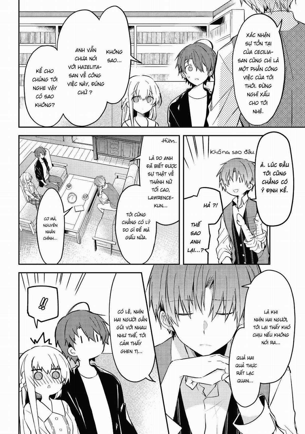 Shiro Seijo to Kuro Bokushi Chapter 35 trang 18