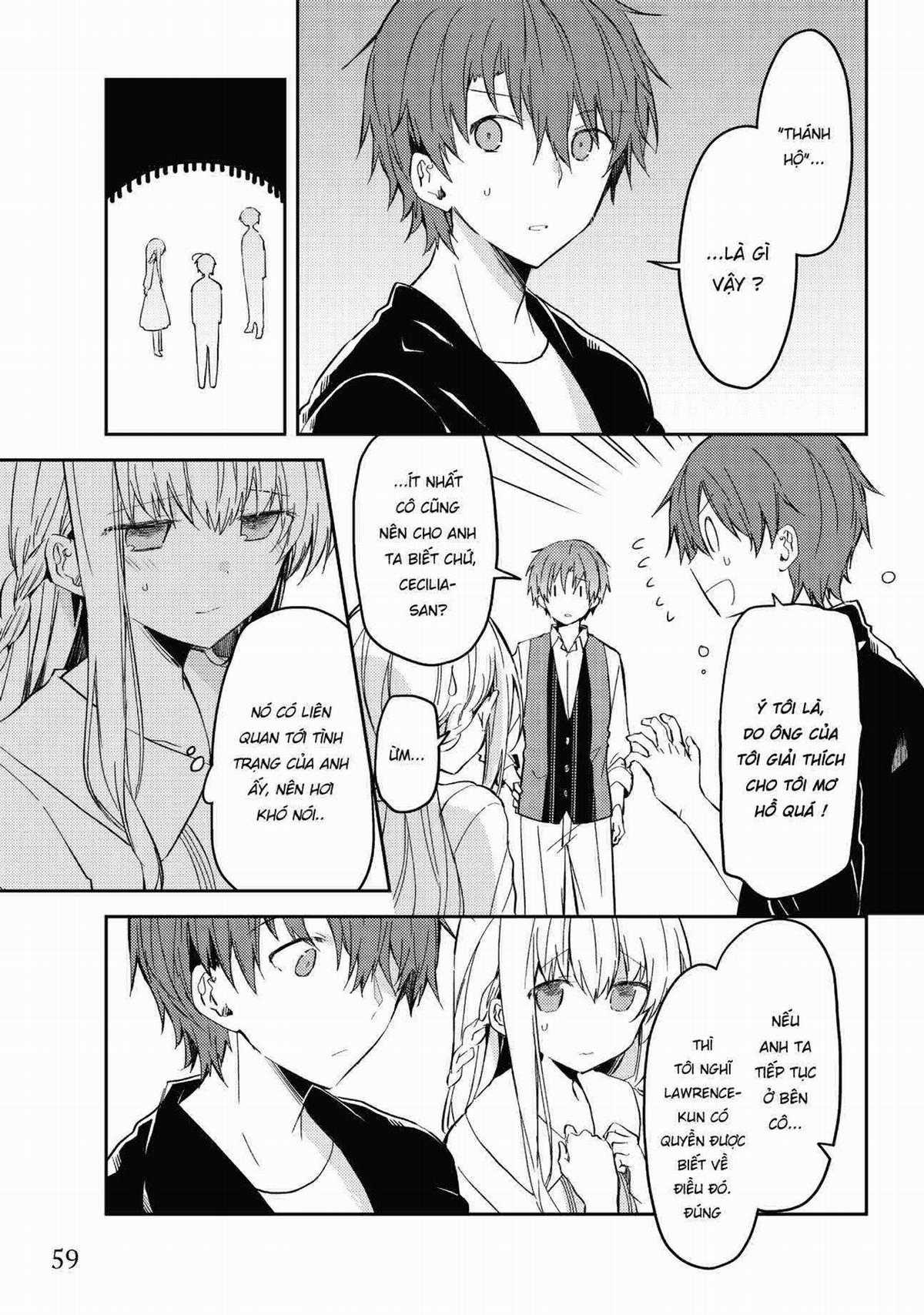 Shiro Seijo to Kuro Bokushi Chapter 35 trang 7