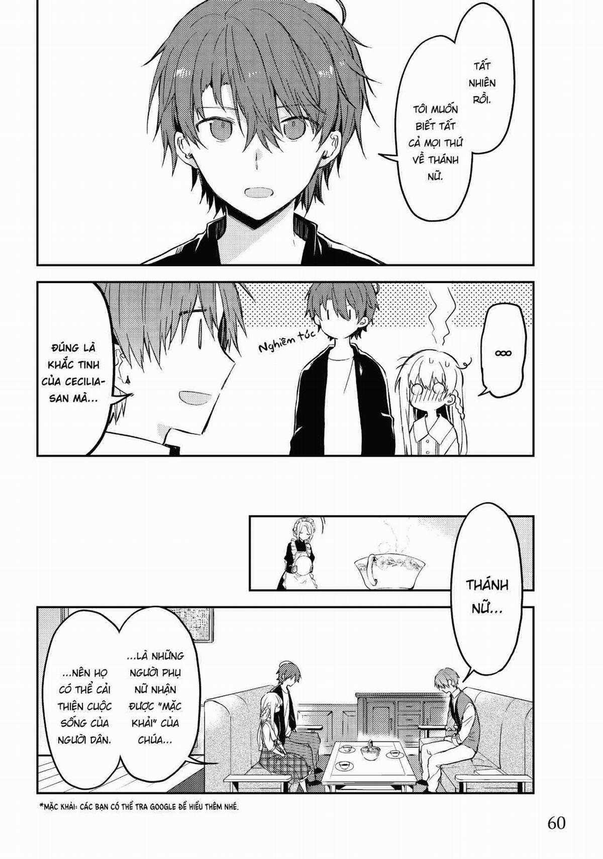 Shiro Seijo to Kuro Bokushi Chapter 35 trang 8