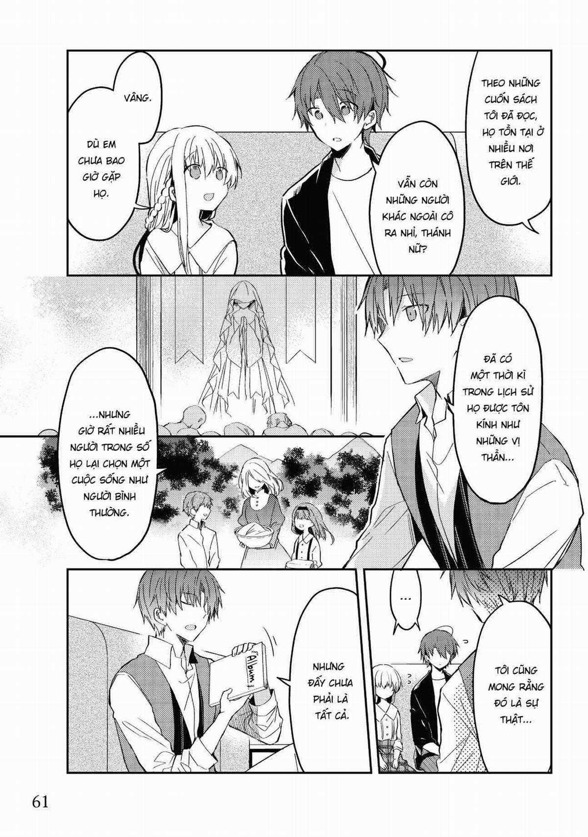 Shiro Seijo to Kuro Bokushi Chapter 35 trang 9