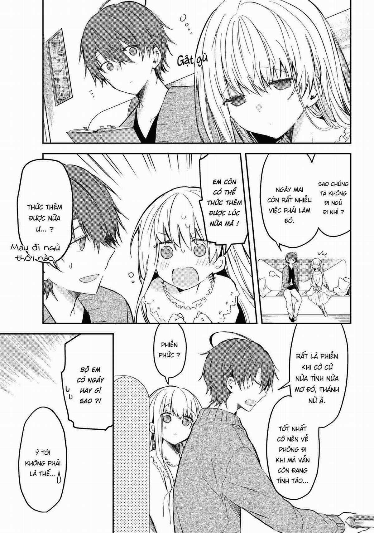 Shiro Seijo to Kuro Bokushi Chapter 37 trang 17