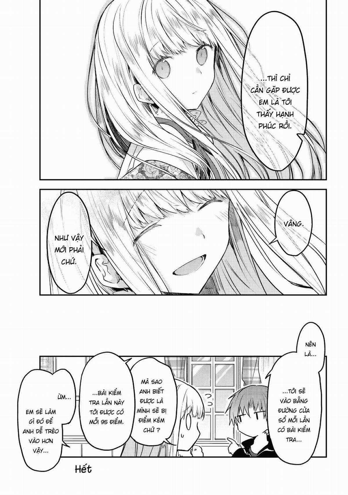 Shiro Seijo to Kuro Bokushi Chapter 38.5 trang 4