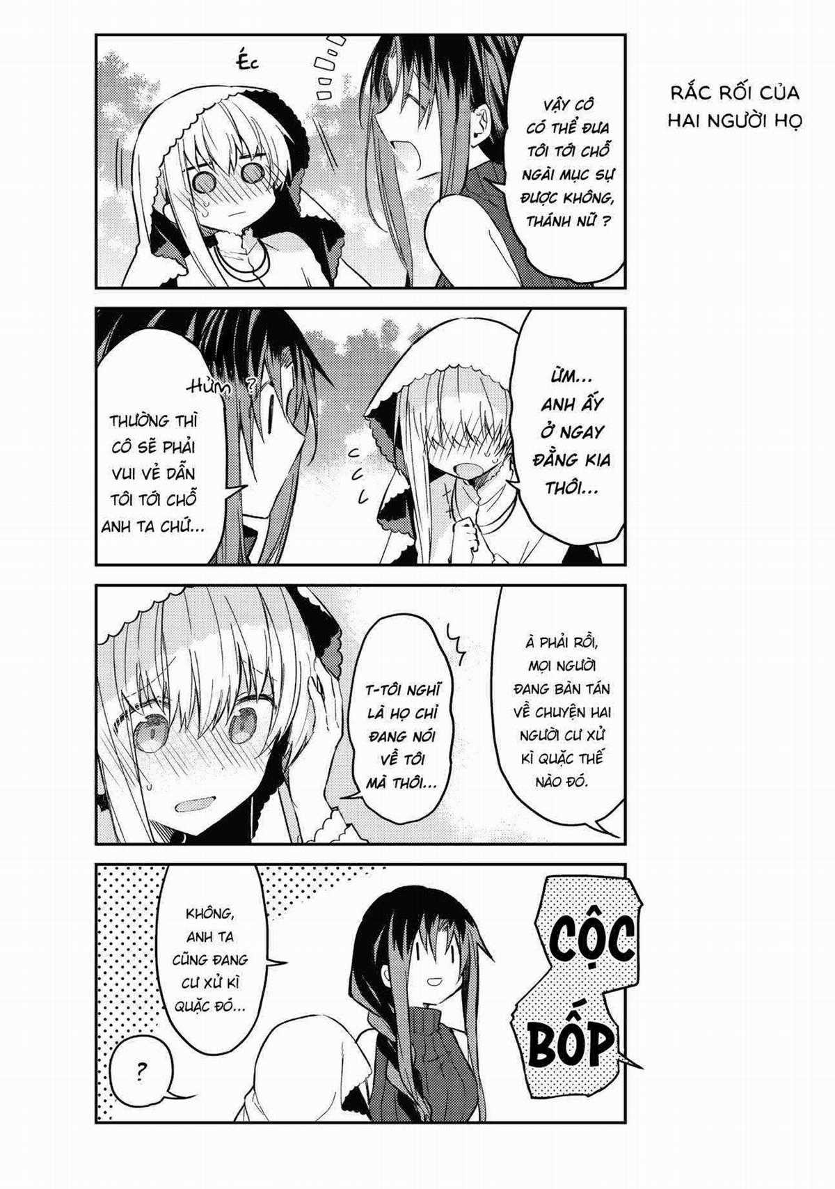 Shiro Seijo to Kuro Bokushi Chapter 38 trang 10