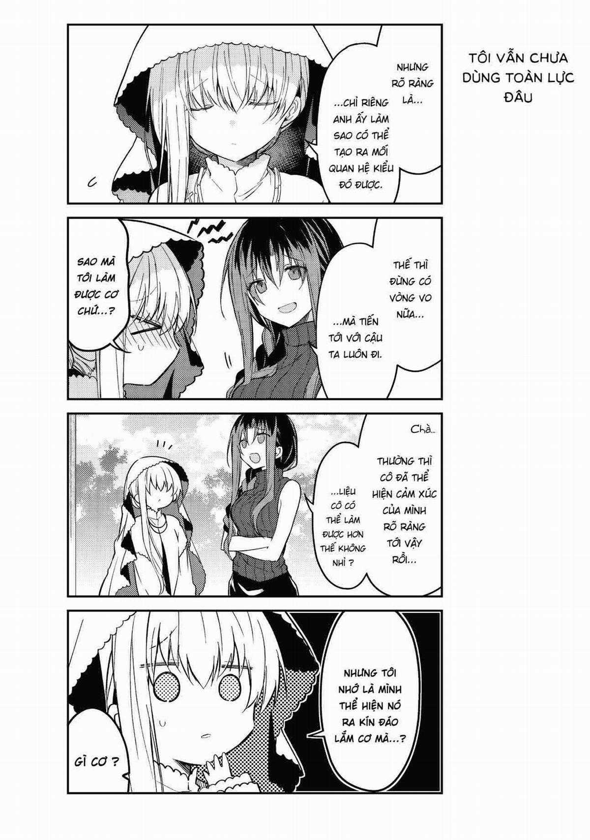 Shiro Seijo to Kuro Bokushi Chapter 38 trang 12