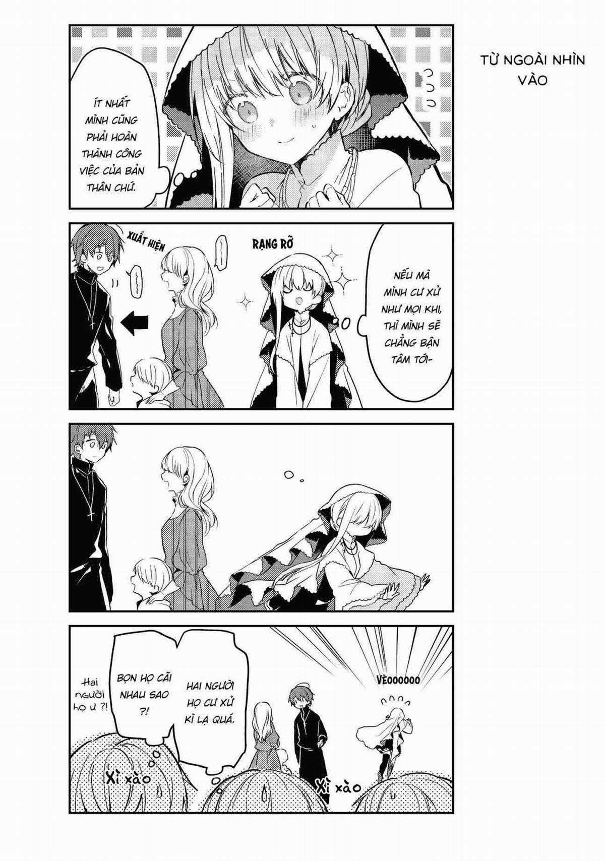 Shiro Seijo to Kuro Bokushi Chapter 38 trang 8