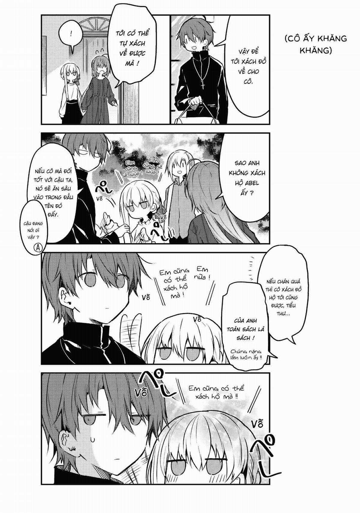 Shiro Seijo to Kuro Bokushi Chapter 39 trang 10