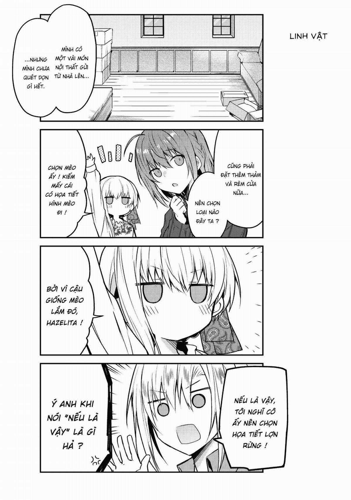 Shiro Seijo to Kuro Bokushi Chapter 39 trang 14